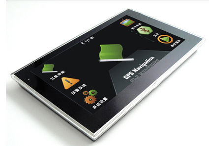 5.0 اینچ GPS سیستم ناوبری خودرو V5018 با AVIN، بلوتوث، FM، MP3، MP4 و کتاب الکترونیکی