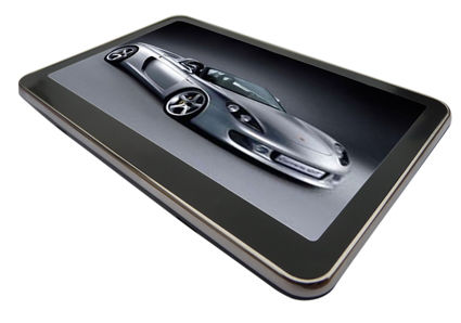 2011 جدید 5.0 اینچ سیستم ناوبری GPS اتومبیل V5001 ساخته شده در بلوتوث,Mp3 / Mp4 پلیر, صفحه نمایش دیجیتال لمسی