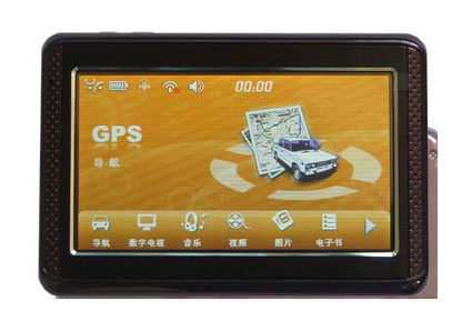 سیستم ناوبری GPS دستی 4305 با SD تا 8GB